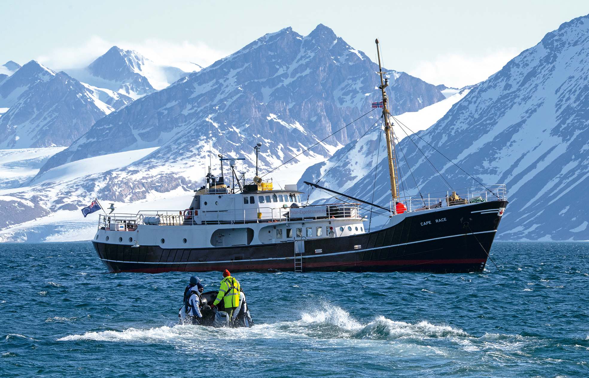 MS Cape Race — Mikro-Expeditionsschiff für nur 12 Gäste