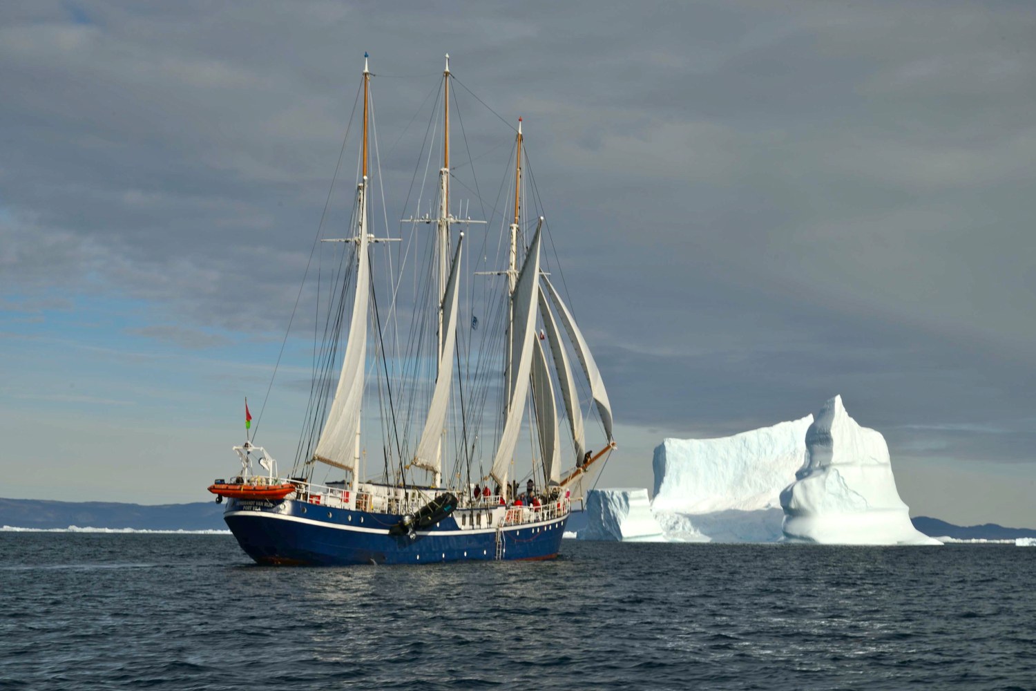 Unter Segeln in Grönland — 